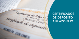 certificado de depósito a plazo