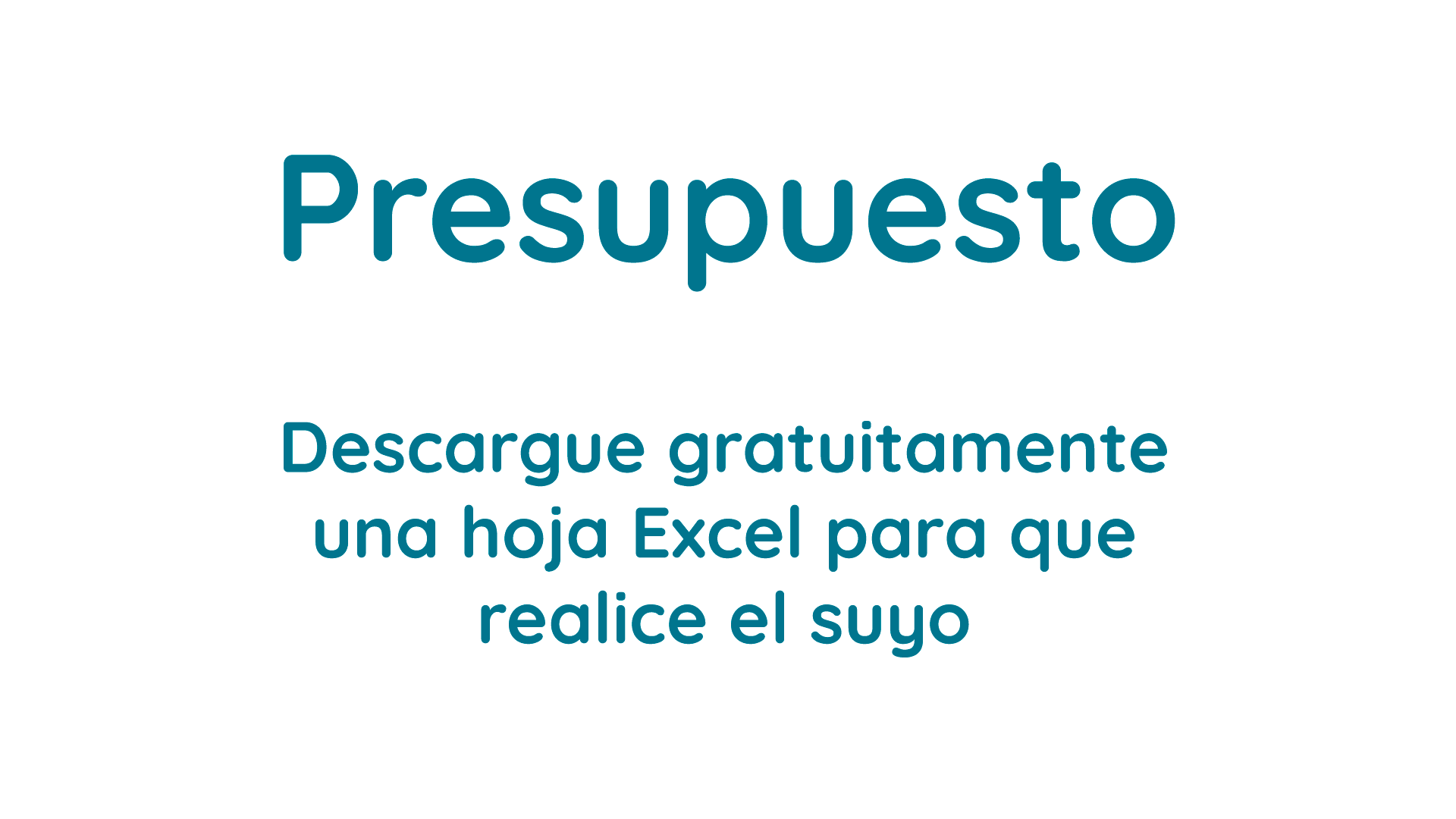 presupuesto